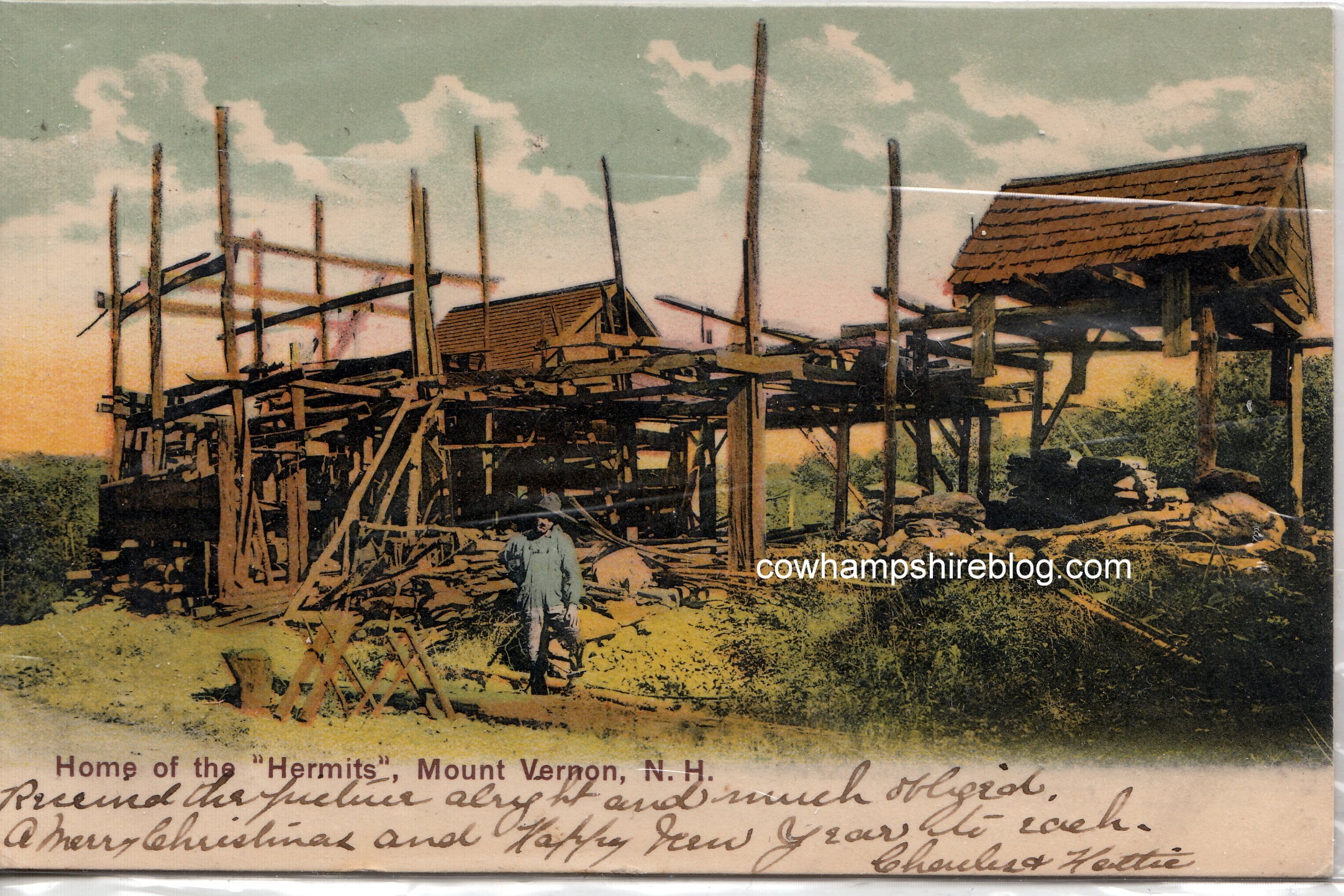 The Hermit of Mont Vernon New Hampshire Jarvis Smith (18501925) Cow