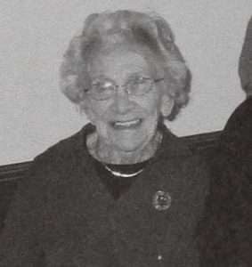 Madeline Bennett in 2006, from Town Report of that Year, Library Staff.