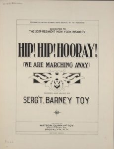 . Hip, Hip, Hooray!. [, Monographic. ,,:, 1917] Notated Music. Retrieved from the Library of Congress, 