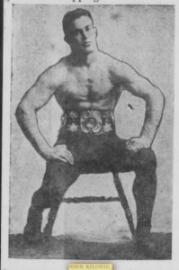 John Kilonis, Boston Post newspaper, 25 December 1920