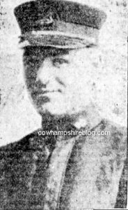 Photograph of John B. Ahern from the Boston Post, October 1918