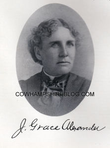 Jane Grace Alexander of Winchester NH