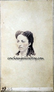 Annette (Sturtevant) Wyman. Photographed by D.O. Furnald, Manchester NH