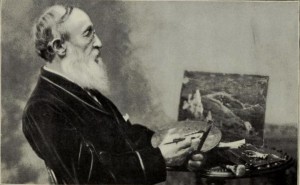 Benjamin Champney, from Sixty Years' Memoris of Art and Artists, by Benjamin Champney, frontispiece. 1899