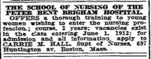 School of Nurse from newspaper