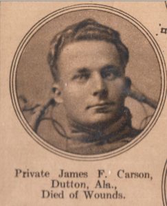 CARSON James Dutton AL