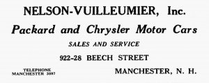 1926 Manchester City Directory advertising