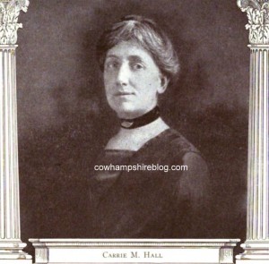 Carrie M. Hall from Makers of Nursing History watermarked