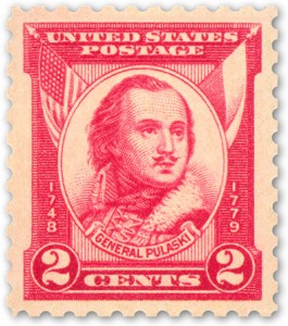 Casimir Pulaski Stamp