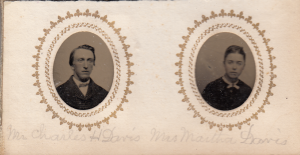 Charles H Davis and wife Martha Davis