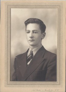 Charles W. Blanchard as a young man. Photograph property of Judith Hardy, his great-niece, used with her permission.