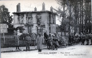 French soldiers at Chateau Thierry.