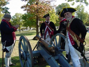 Re-enactment Rev battle