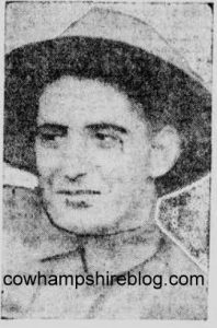 George Dilboy's photograph from the Boston Post newspaper.