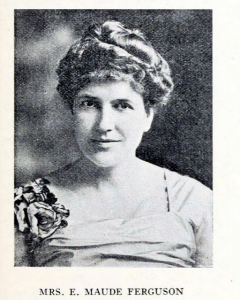 Photograph of E. Maude Ferguson from May 1926 issue of Granite State Monthly