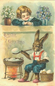 Easter old card