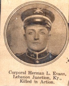 EVANS Herman Lebanon Junction KY