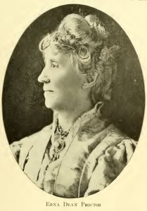 Photograph of Edna Dean Proctor from The Granite Monthly, January 1924