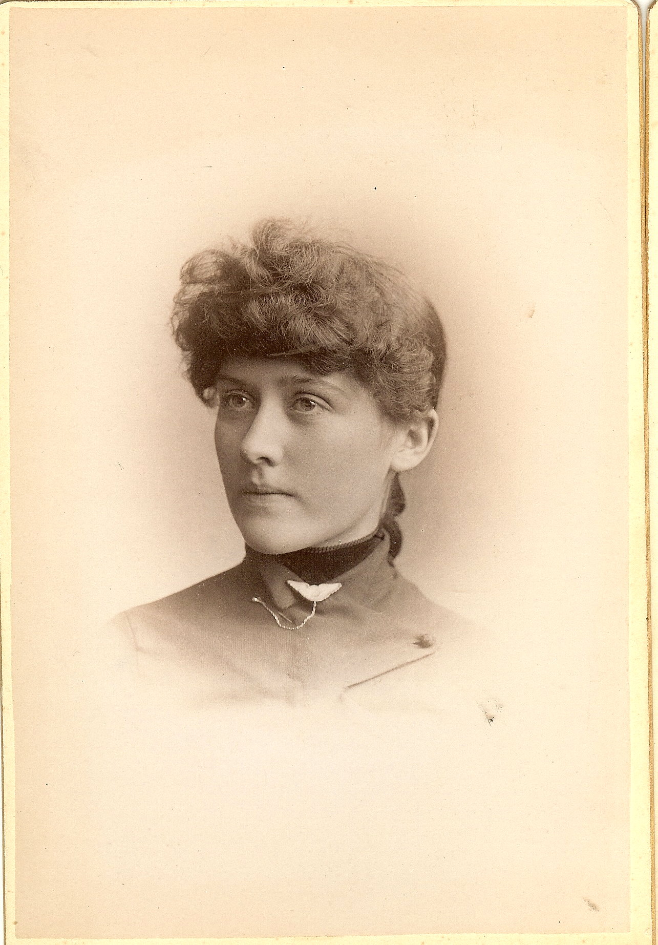 Emma A. Putney, graduate of 1888 Manchester High School (NH); Blog Cow Hampshire