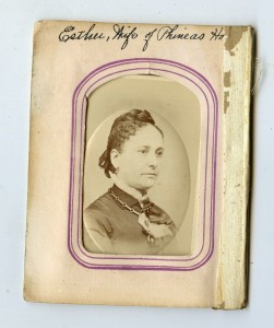 Esther, 2nd wife of Phineas Hood.