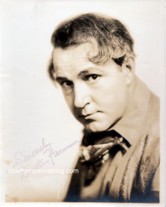 Dustin Farnum with signature