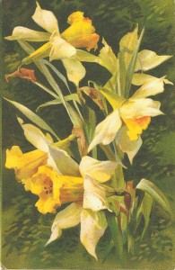 Victorian Spring postcard