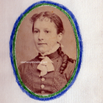 Fanny Runnels as a young girl.