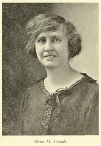 Photograph of Elena Crough from the February 1924 Granite State Monthly