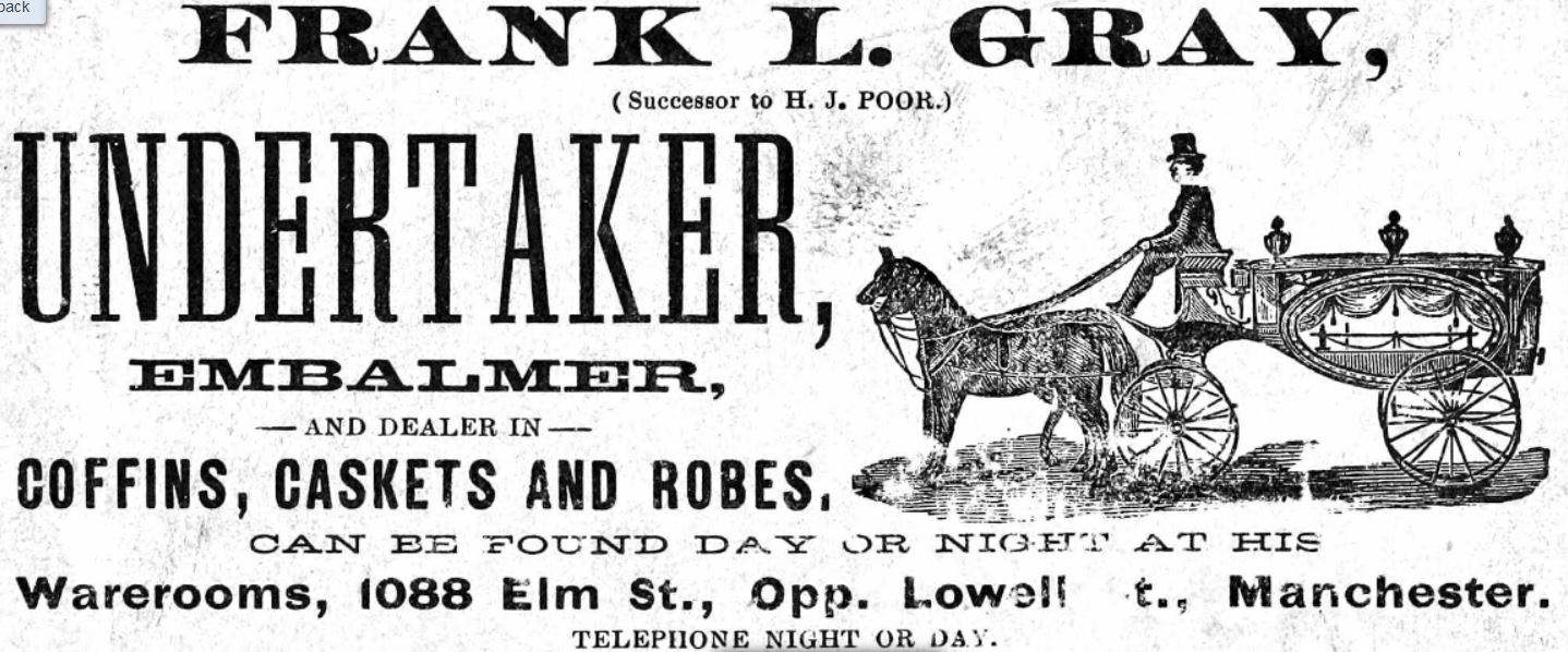 Frank L Gray Undertaker