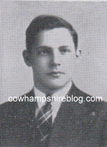 1941 Central High School Class Photograph of George Metalious.