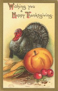 victorian thanksgiving postcard