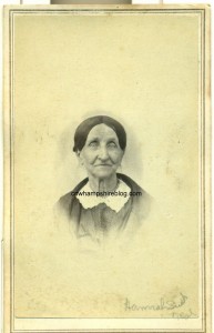 Photograph of Hannah (Smith) Neal, wife of Joseph Neal of Meredith NH.