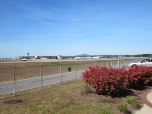 Manchester-Boston Airport from the NH Aviation Museum