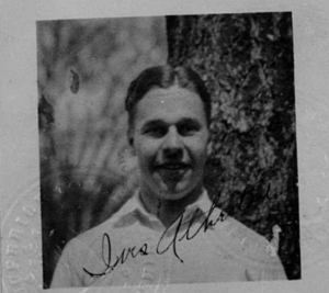 Ives Atherton, from his passport.