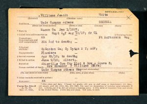 Jewett Jewett officer card