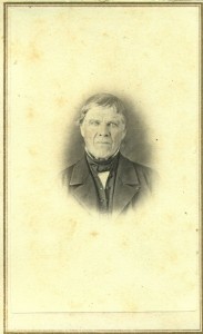 Photograph taken at S. Piper Photographer studio in Manchester NH. Undated. Written in pencil: "Samuel Marden"