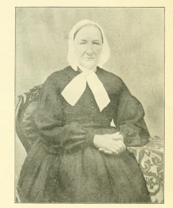 Photograph of Mary French Phelps from History of Northfield NH