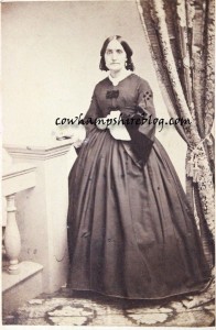 Jane Rich (Clark) Wyman [Mrs. Joseph] (1830-1920); Cartes De Visite, Photographed by B. Carr., No. 114 Main Street, Concord, N.H.
