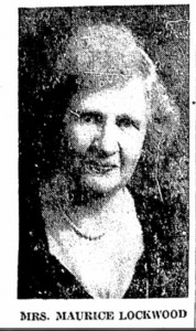 1967 Photograph of Elena M. (Crouch) Lockwood from her printed obituary. 