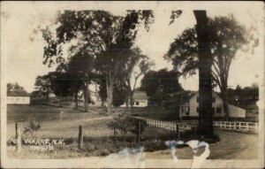 Old postcard of North Weare, NH