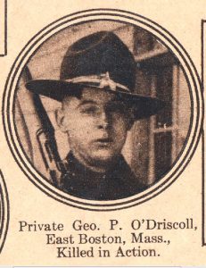 ODRISCOLL George P East Boston MA