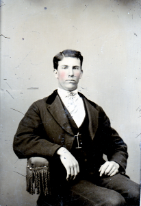 Oscar David Brown, son of David & Hannah D. (Fox) Brown of Sanbornton NH