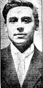 A youthful looking Richard Recchia from a 1917 newspaper. 