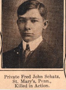 SCHATZ Fred John St Marys PA
