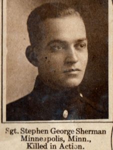 SHERMAN, Stephen George Minneapolis MN