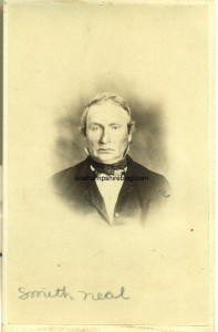 Photograph of Smith Neal (1806-1887) of Meredith NH