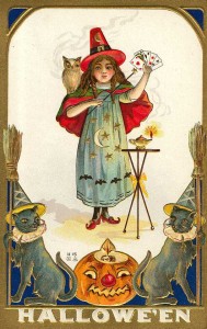 witch victorian halloween