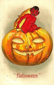 devil in a pumpkin victorian