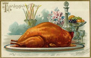 victorian turkey postcard
