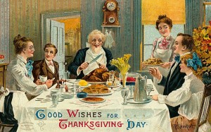 victorian thanksgiving meal